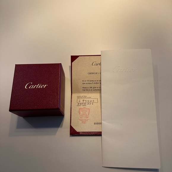 Cartier Double C White Gold ring - Picture 3 of 4